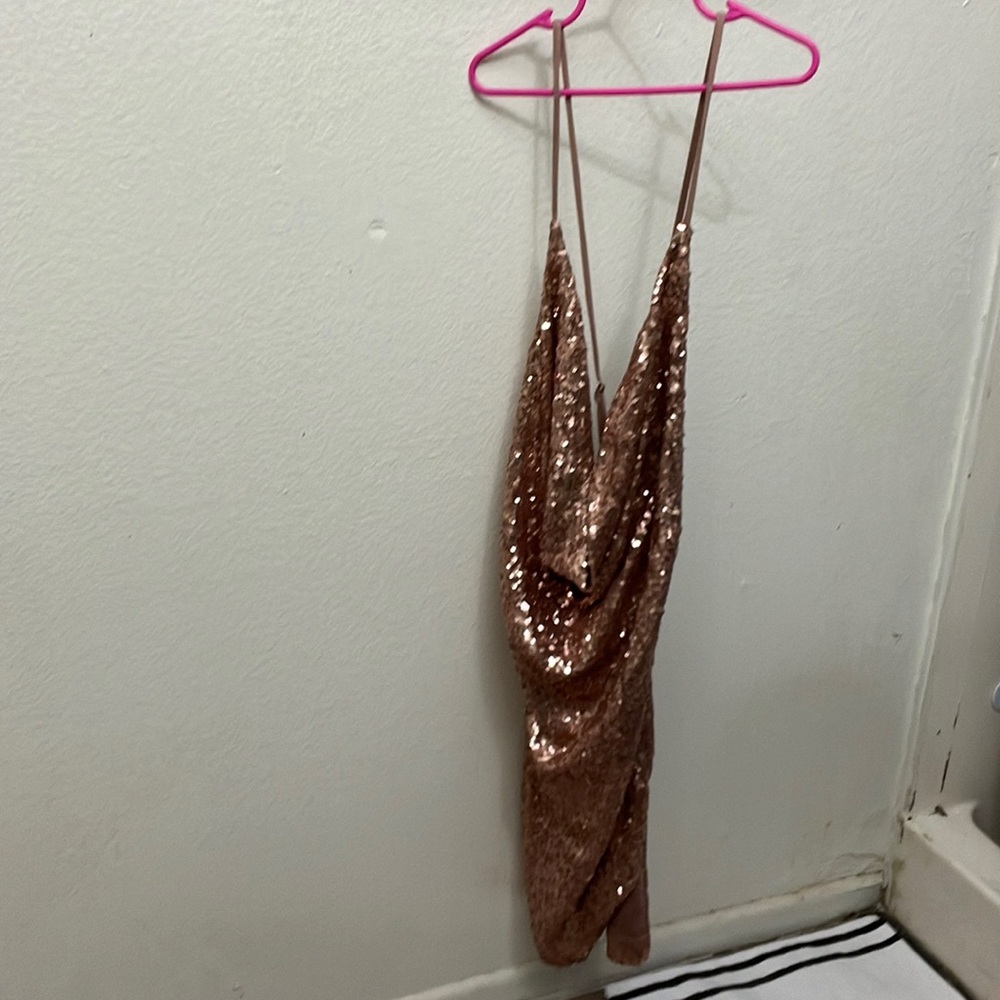 Mini sequin dress size L